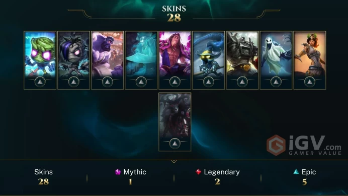 EUNE League Account: +28 Skins | Full Access | Instant Delivery!