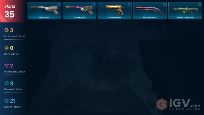 [EU] - SKINS 35 - KNIFE 2 - Neo Frontier Sheriff - RGX 11z Pro Blade - Prism III Axe - FULL ACCESS - INSTANT DELIVERY