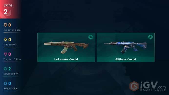 [EU\TURKEY] - SKINS 2 - Altitude Vandal - Holomoku Vandal - FULL ACCESS - INSTANT DELIVERY