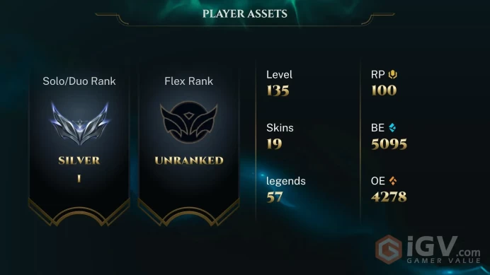EUW HANDMADE ACCOUNT -(S16) SILVER 1 START - 57 Champ - 19 Good Skins(1 Ultimate, 3 Mythic)- FULL ACCES - SAFETY - LIFETIME WARRANTY - CHEAP