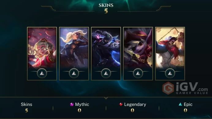 [EUW] LOL Account | Unranked + Skins + Champions | Chance to Get Rare Skins, PAX, Rusty Blitzcrank, UFO Corki, Grey Warwick or other