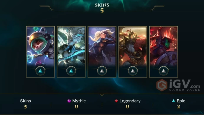 [EUW] LOL Account | Unranked + Skins + Champions | Chance to Get Rare Skins, PAX, Rusty Blitzcrank, UFO Corki, Grey Warwick, Victorious or other