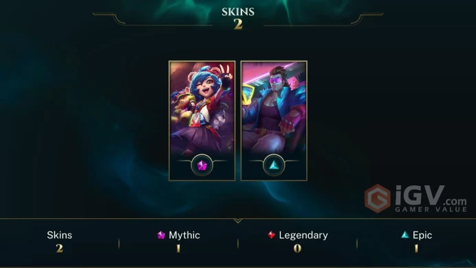 [EUW] LOL Account | Unranked + Skins + Champions | Chance to Get Rare Skins, PAX, Rusty Blitzcrank, UFO Corki, Grey Warwick, Victorious or other