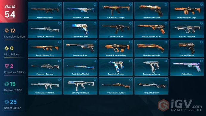 EU [ 54 TOP SKINS + 6 KNIFE ] Ion Karambit + Champions 2024 Blade + Champions 2024 Phantom + Primordium Vandal / full acces