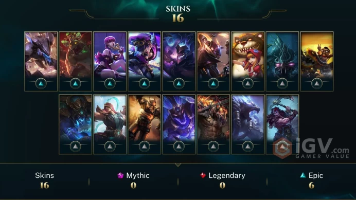  LAS  16 SKINS  BRONZE 3  43 CHAMPIONS  76 LEVEL  INSTANT DELIVERY  FULL ACCESS  EmYT4 