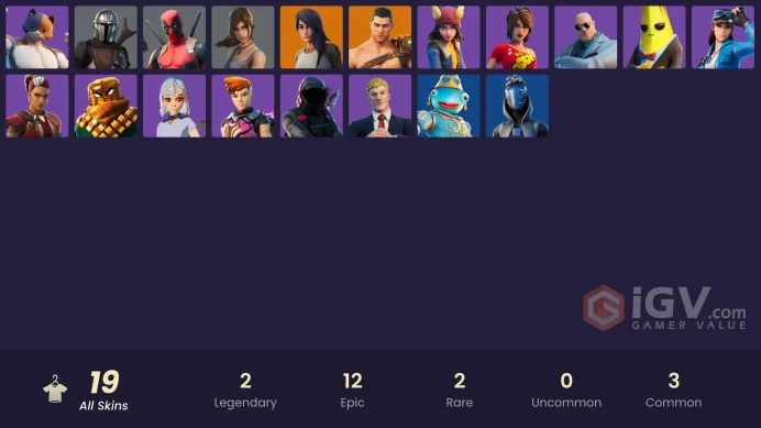 14109[PC/PSN/XBOX]Cloud Striker|Sultura|Menace|Gear Specialist Maya|Mandalorian|Deadpool|Lara Croft|TNTina|Meowscles|Skye|Kondor