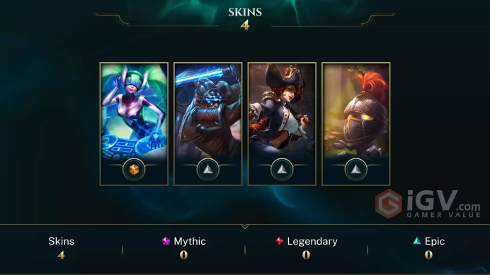 [EUW] LOL Account | Unranked + Skins + Champions | Chance to Get Rare Skins, PAX, Rusty Blitzcrank, UFO Corki, Grey Warwick, Victorious or other