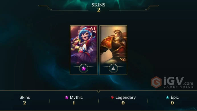 [EUW] LOL Account | Unranked + Skins + Champions | Chance to Get Rare Skins, PAX, Rusty Blitzcrank, UFO Corki, Grey Warwick, Victorious or other