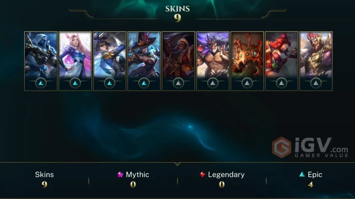 League of Legends Platinum4 SAFE ACC.