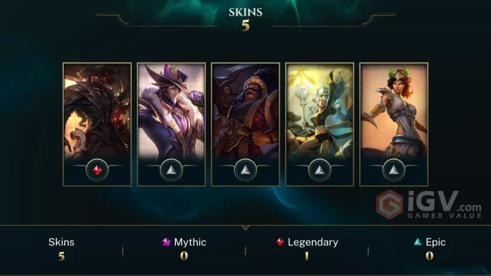 League of Legends Platinum4 SAFE ACC