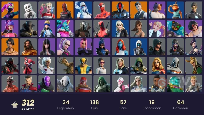 [PSN/XBOX/NIN/PC] 312 SKINS | NEO VERSA | GOLD TNTINA | GOLD BRUTUS | GOLD MIDAS | GOLD SKYE | GOLD MEOWSCLES | SULTURA | VIVI CHROMA | TRILOGY
