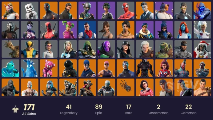 [XBOX/NIN/PC] 170 SKINS | OG STW | IKONIK | THE REAPER | ELITE AGENT | BLUE TEAM LEADER | GOLD MIDAS | GOLD BRUTUS | OMEGA (STAGE 5) 