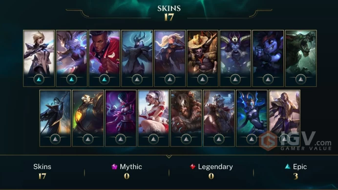 【 EUNE】Level 81    55 Champ/ 17 Skins  Full Access  High Quality Account  Instant Delivery️