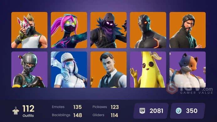 [PC/PSN/XBOX] 112 skins | The Reaper | Elite Agent | Merry Mint Axe | Take The L | Rogue Agent | Prodigy | Galaxia | Fusion | Valor | Calamity |