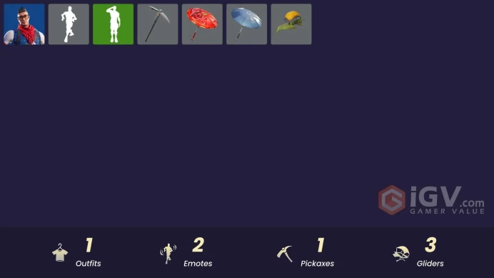 [PSN/XBOX/PC] 1 skins | Prodigy | Tabulator | Precision | Clawz Retro | Salute | The Umbrella | Paper Parasol | Banner Icon