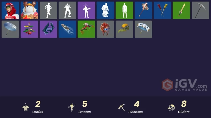 [PSN/XBOX/PC] 2 skins | Arctic Adeline | Sled Ready Guff | Fa-la-la-Llama | Double Header | Lunarios | Clawz Retro | Sledgecracker