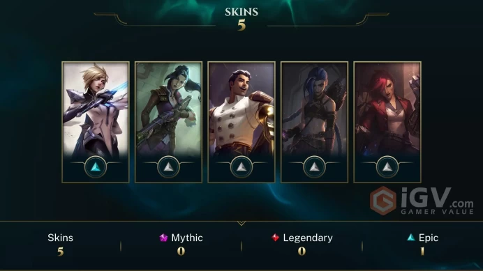 [EUW] LOL Account | Unranked + Skins + Champions | Chance to Get Rare Skins, PAX, Rusty Blitzcrank, UFO Corki, Grey Warwick, Victorious or other