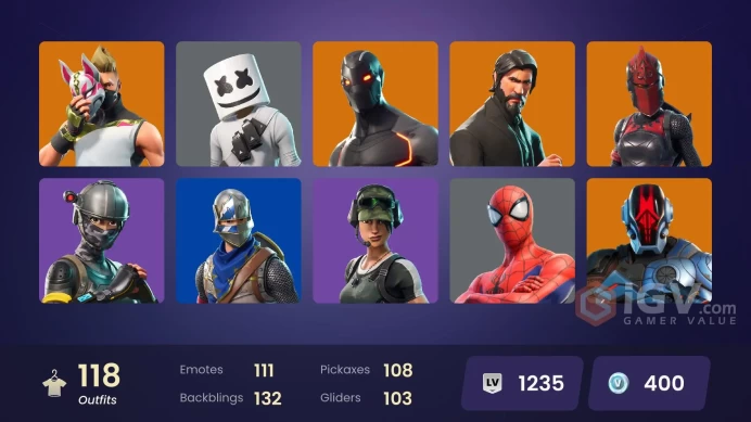 [ALL PLATFORMS]-118 Skin-OG STW (SUPER DELUXE)-Elite Agent-The Reaper-Blue Squire-Royale Knight-Omega-Take The L-Freestylin'-FULL ACCESS-