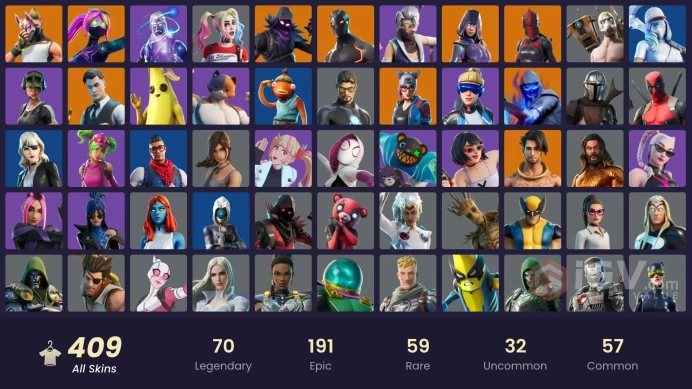[ALL PLATFORMS]-408 Skin-Galaxy-Glow-Neo Versa-Psycho Bandit-Omega-Catwoman-FULL ACCESS-