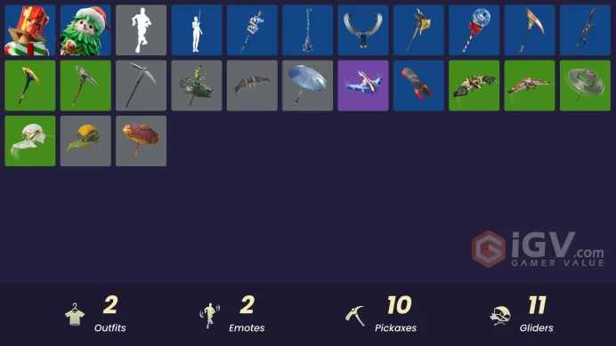 [PSN/XBOX/PC] 2 skins | Winterfest Bushranger | Holiday Boxy | Gwenpool's Katanas | Society Shield | Legend's Modkit | Prized Llama