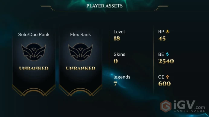 [EUW] LOL Account | Unranked + Skins + Champions | Chance to Get Rare Skins, PAX, Rusty Blitzcrank, UFO Corki, Grey Warwick, Victorious or other