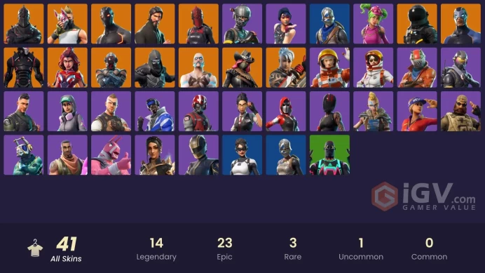 [ALL PLATFORMS]-Black Knight OG-Elite Agent-Sparkle Specialist-Royale Knight-Blue Squire-The Reaper-Omega-Floss-Take The L-Mako-FULL ACCESS-