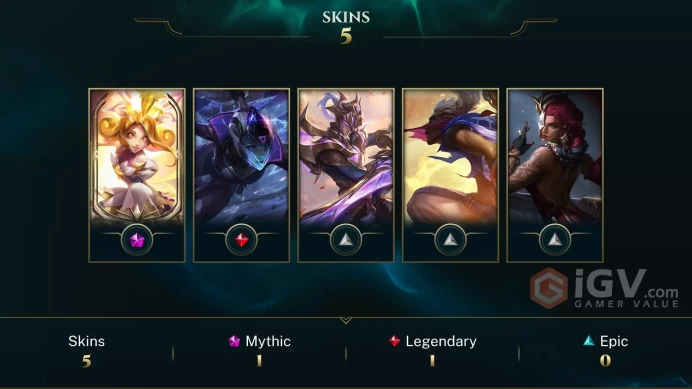 EUW/S15 SP2 GOLD III /PRESTIGE STAR GUARDIAN NEEKO-PROJECT:VAYNE / HANDMADE