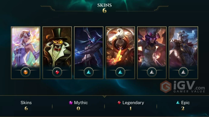 【 EUNE】Level 53    35 Champ/ 6 Skins   Full Access  High Quality Account  Instant Delivery️