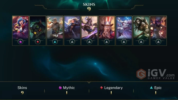[EUW] 30+ LVL | RANKED READY | Chance Get Rare Skins, PAX, Black Alistar, UFO Corki, Victorious | NO BAN RISK | 10 Unranked Games Not Played