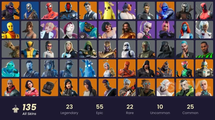 14112[PC/XBOX]Blue Squire|Royale Knight|Blue Team Leader|Gold Midas|The Mummy|Vendetta|Paradigm (Reality-659)|Twyn|The Foundation