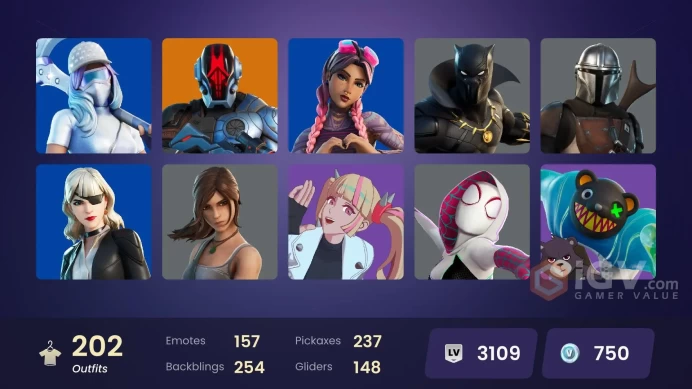  FA | Change mail | 202 skins | Championship Aura | Kado Thorne | Zeus | The Imagined | Snap | Era | Nezumi | Ronin | Malik | Menace | Mizuki