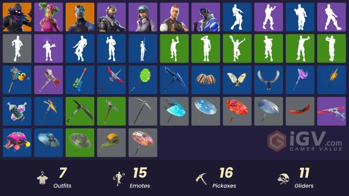 14120[PC/PSN/XBOX]Blue Striker|Rogue Agent|Carbide|Raven|Teknique|Battlehawk|Zoey|Blue Shift|Iron Cage|Spectra Protector