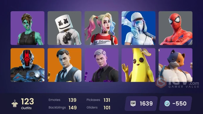 FA | Change mail | 123 skins | OG STW | Gold Meowscles | Gold Brutus | Gold Midas | Menace | Ruin | Hybrid | Predator | The Foundation