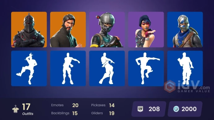 [ALL PLATFORMS]Black Knight OG- Sparkle Specialist- The Reaper- Blue Squire - Royale Knight- Elite Agent-Take The L -MAIL CHANGEABLE