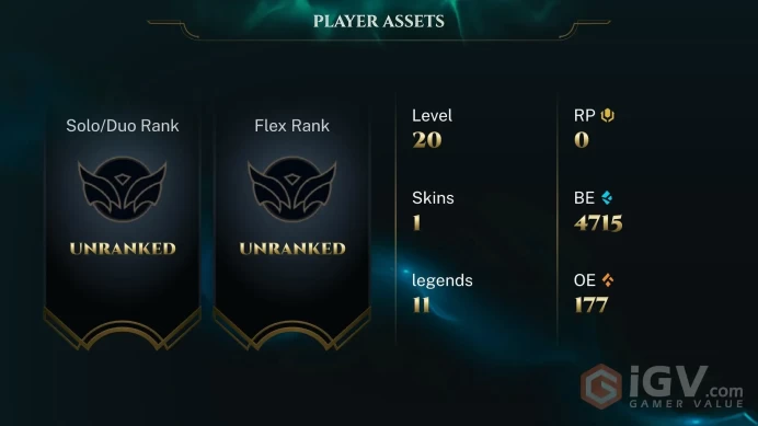[EUW] LOL Account | Unranked + Skins + Champions | Chance to Get Rare Skins, PAX, Rusty Blitzcrank, UFO Corki, Grey Warwick, Victorious or other
