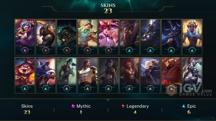 EUNE -(S16) UNRANKED - TFT EMERALD 4 - 83 Champ - 23 Good Skins(1 Mythic, 4 Legendary, 10 Epic) - S6 ACC -FULL ACCES - LIFETIME WARRANTY - CHEAP