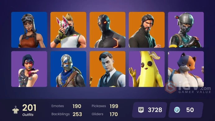 [PC/XBOX] 201 skins | OG STW | Renegade Raider | Sparkle Specialist | The Reaper | Blue Squire | Royale Knight | Elite Agent