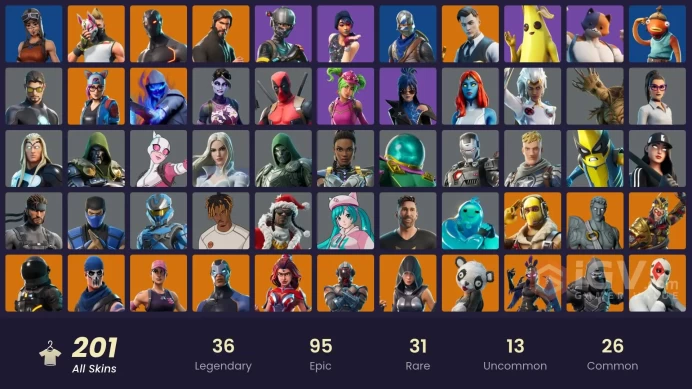 [PC/XBOX] 201 skins | OG STW | Renegade Raider | Sparkle Specialist | The Reaper | Blue Squire | Royale Knight | Elite Agent