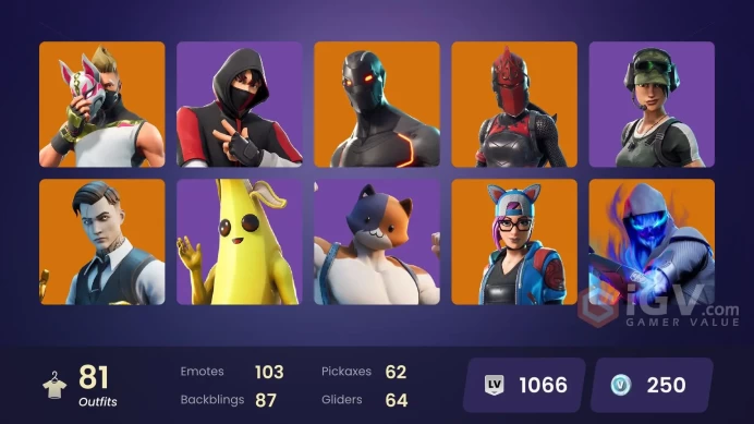 [PC/PSN/XBOX] 80 skins | IKONIK | Gold Midas | Omega (stage 5) | Gold Brutus | Trailblazer | Rogue Agent