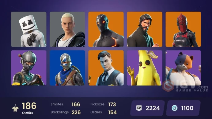 [PC/PSN/XBOX] 186 skins | OG STW | The Reaper | Blue Squire | Royale Knight | Elite Agent | Blue Team Leader