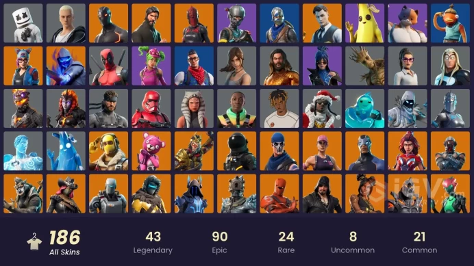 [PC/PSN/XBOX] 186 skins | OG STW | The Reaper | Blue Squire | Royale Knight | Elite Agent | Blue Team Leader