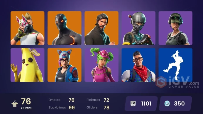 [PC/PSN/XBOX] 76 skins | The Reaper | Elite Agent | Trailblazer | Prodigy | Carbon Commando | Rogue Agent