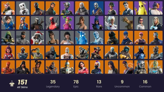 [PC/PSN/XBOX] 151 skins | OG STW | The Reaper | Blue Squire | Royale Knight | Elite Agent | Sub Commander | Trailblazer | Rogue Agent