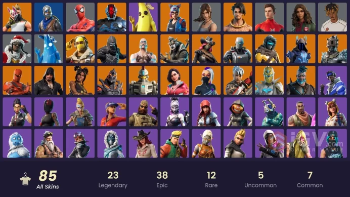 [PC/PSN/XBOX] 85 skins | Blue Squire | Royale Knight | Sultura | Cloud Striker | Fixer | Blue Striker | Raz | Omegarok