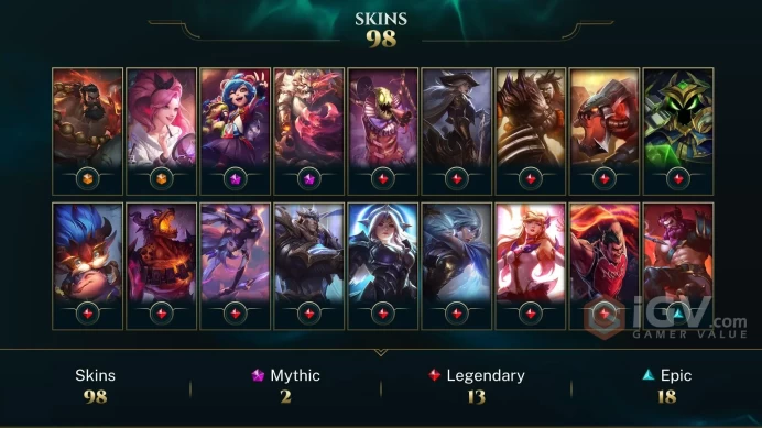 EUNE League Account: +98 Skins | Full Access | Instant Delivery!