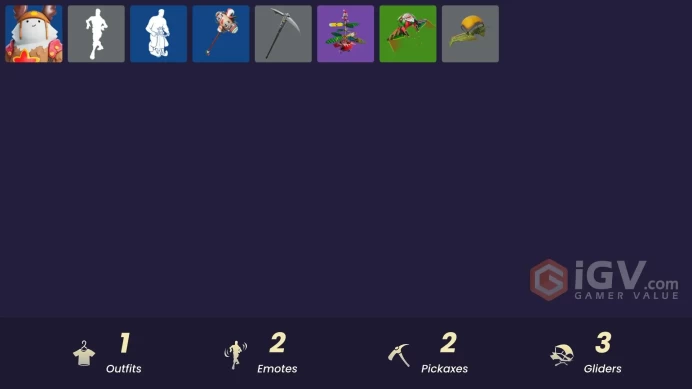 [PSN/XBOX/PC] 1 skins | Sled Ready Guff | Fa-la-la-Llama | Clawz Retro | Sledgecracker | Lil' Prancer | Wintry Whirligig | Har-Har-Har!