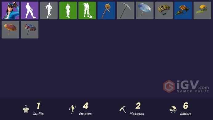 [PSN/XBOX/PC] 1 skins | Cloud Striker | Elevation | Batnap | Clawz Retro | Josie | Sing Along | Boogie Down | Clean Sweep | Salvaged Chute