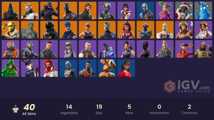 PC,PSN,XBOX 40 SKINS FA - STW - BLACK KNIGHT - REAPER - OMEGA,RAPTOR,JUMPSHOT - TAKE THE L - FLOSS RK1382