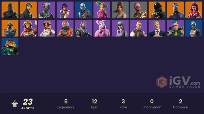 PC,PSN,XBOX 23 SKINS FA - BLACK KNIGHT - REAPER - LEWIS HAMILTON,LARA CROFT,RABBIT RAIDER,AGENT JONES - FLOSS - MAKO RK1393