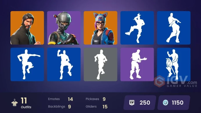 PC,PSN,XBOX 11 SKINS FA - REAPER - TAKE THE L - MAKO RK1407